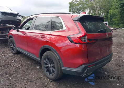 2023 Honda Cr-V Hybrid Sport из США, поврежденный, VIN 7FARS6H50PE034802